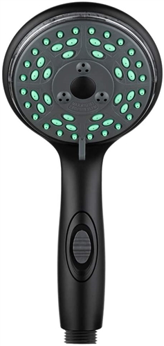 Dura Faucet DF-SA432-MB RV 3-Setting Handheld Shower Wand With Water Saver - Matte Black