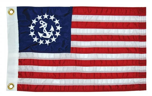 Taylor Made 8118 Deluxe Sewn US Yacht Ensign Flag - 12" x 18"