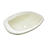 LaSalle Bristol 16270PPA Lavatory Sink - 16" x 20" - Parchment