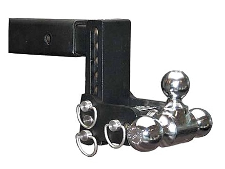 B&W TS10049B Tow & Stow Tri-Ball Trailer Hitch Mount - 7