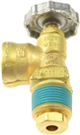 Manchester Tank V20373 Propane Tank Service Valve POL x 3/4" NPT