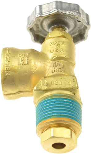 Manchester Tank V20373 Propane Tank Service Valve POL x 3/4" NPT