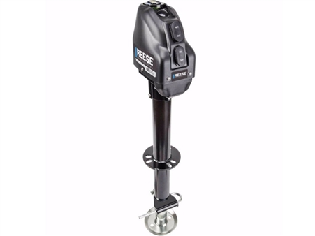 Reese 500701 A-Frame Powered Jack - 4,000 lbs Capacity - Black