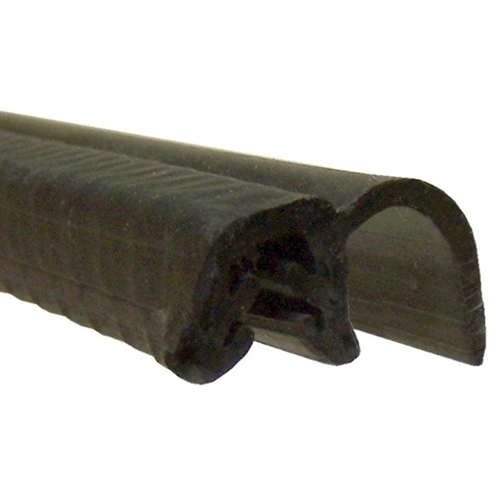 Steele Rubber Products Thin Side Lip Push-On RV Seal - 1/2" H x 7/8" W x 15 Ft