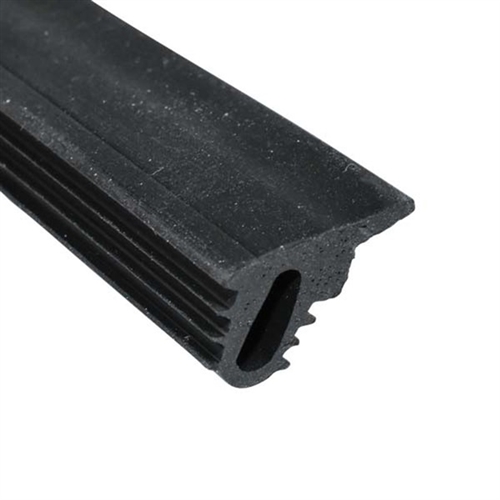 Steele Rubber Products RV Window Edge Weatherstrip, 19/32" x 1/4", Black, 30 Ft