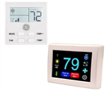 Micro-Air EasyTouch GE RV Touchscreen Thermostat With Bluetooth, White