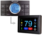 Micro-Air EasyTouch Dometic CCC2 RV Touchscreen Thermostat With Bluetooth - Black