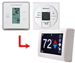 Micro-Air ASY-351-X02 EasyTouch RV 351 Touchscreen Thermostat With Bluetooth - White