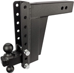 Bulletproof Hitches ED3010 Adjustable 2-Ball Mount For 3" Receiver, 10" Drop/Rise, 36,000 Lbs