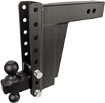 Bulletproof Hitches Extreme Duty Adjustable 2-Ball Mount Trailer Hitch For 3" Receiver, 10" Drop/Rise, 12-36K