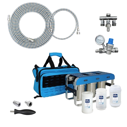 Blu Technology AR3 Essential RV Starter Kit Water Filter System - 3 Stage