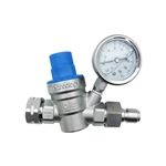 Blu Technology BT-RGLTRSS Quick Connect RV Pressure Regulator - Stainless Steel