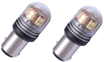 Putco LumaCore LED 1156 Light Bulb - Amber - Set of 2