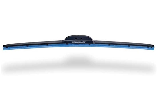 18" Blue Silicone RV Wiper Blade - Durable All-Weather Performance