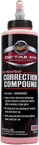 Meguiars D30016 DA Microfiber Auto Polishing Compound, 16 Oz