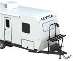 Arvika E7003AF 3-eBike Rack Kit For A-Frame Travel Trailers