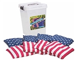 Escalade Sports 12-0028-2 Triumph Stars And Stripes Cornhole Bags - 8 Pack