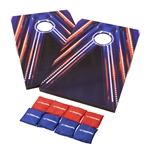 Escalade Sports 35-7360-3 Triumph LED Cornhole Set Fireworks Edition - 2x3 Ft