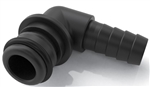 Remco FQ5E-12 3/4" Quick Attach x 1/2" Hose Barb Elbow Fitting