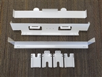 GE Appliances Washer/Dryer Stack Bracket And Floor Foot Bracket Combo Kit