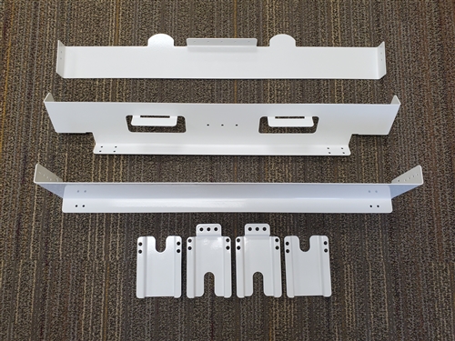 GE Appliances Washer/Dryer Stack Bracket And Floor Foot Bracket Combo Kit