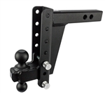 Bulletproof Hitches HD208 Adjustable 2-Ball Mount For 2" Receiver, 8" Drop/Rise, 22,000 Lbs