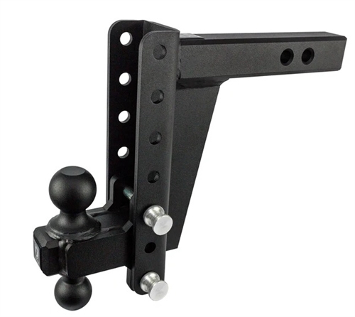 Bulletproof Hitches HD208 Adjustable 2-Ball Mount For 2" Receiver, 8" Drop/Rise, 22,000 Lbs