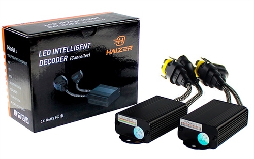 Haizer HZR-DECH4 H4 LED Headlight PWM & Canbus Decoder Kit - Set of 2