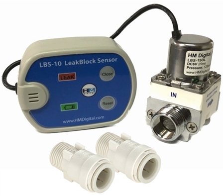 HM Digital LBS-10-12 LeakBlock Sensor With 1/2" Fittings