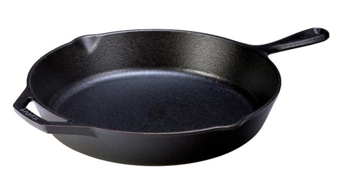 Lodge L10SK3 Pre-Seasoned 12" Cast Iron Skillet