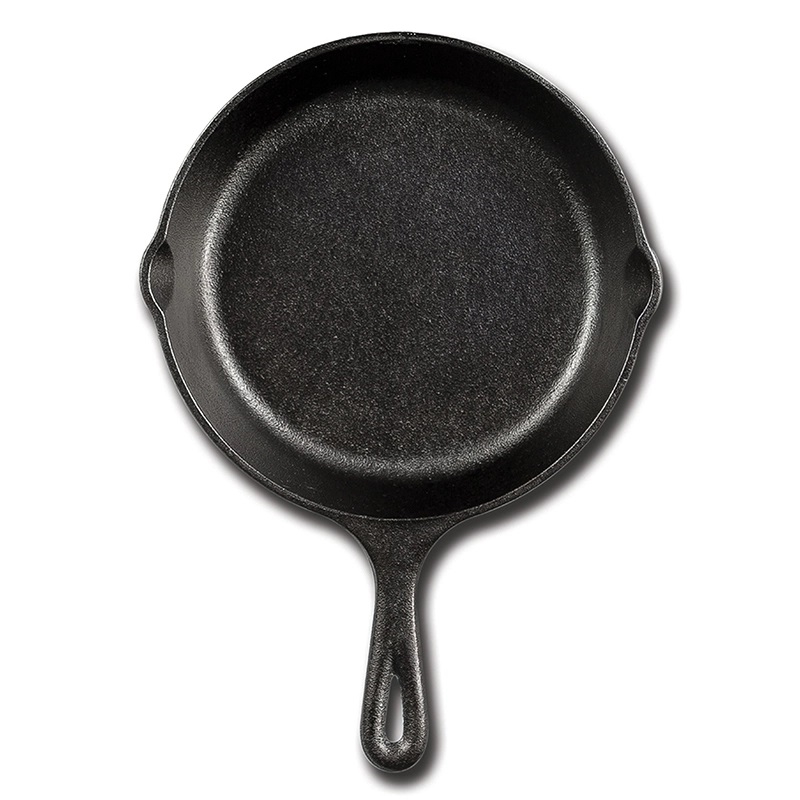 Lodge AS7SKT11 7 x 7 Black Skillet Pattern Silicone Trivet / Pot Holder