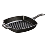 Lodge Square Cast Iron Grill Pan, 10.5"          