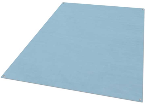 8' x 12' Blue Lippert Outdoor RV Patio Mat, All-Weather