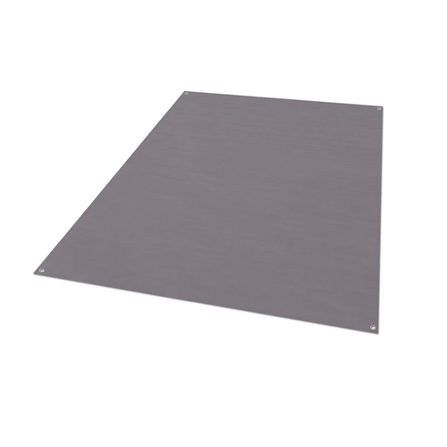 Lippert Gray Outdoor RV Patio Mat, All-Weather, 8' x 12'