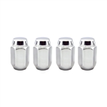 McGard 64001 Cone Seat Wheel Lug Nut Lock Set, 7/16-20 Thread, 1.50" Length, Set of 4