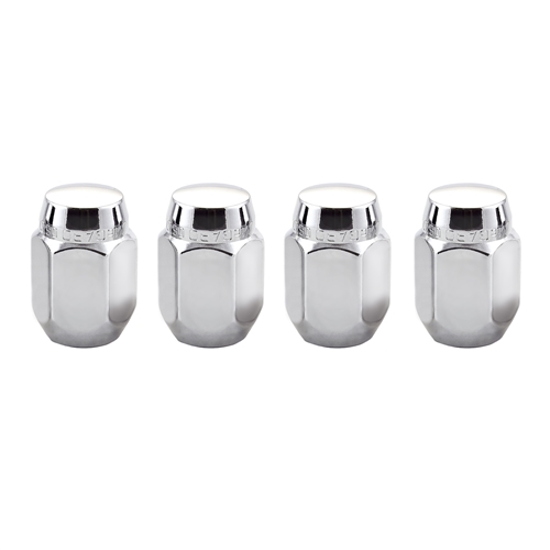 McGard 64003 Cone Seat Wheel Lug Nut Lock Set, M12 x 1.25 Thread, 1.28" Length, Set of 4