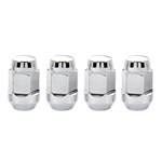 McGard 64011 Bulge Cone Seat Wheel Lug Nut Lock Set, 7/16-20 Thread, 1.45" Length, Set of 4