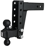 Bulletproof Hitches Adjustable 2-Ball Mount For 2-1/2" Receiver, 6" Drop/Rise, 14,000 Lbs