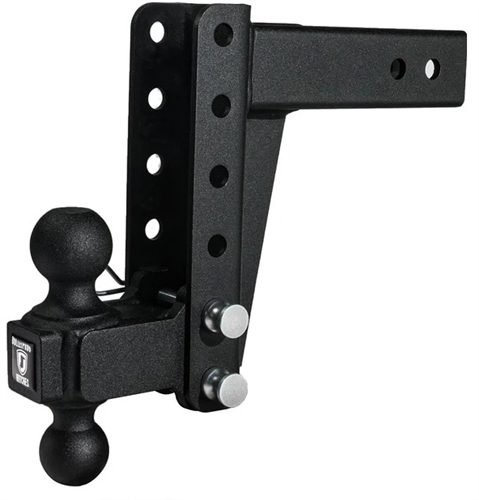 Bulletproof Hitches MD256 Adjustable 2-Ball Mount For 2-1/2" Receiver, 6" Drop/Rise, 14,000 Lbs