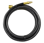 Mr. Heater  Propane Hose, Male Quick-Connect x 1"-20 Male Thread, 12 Ft