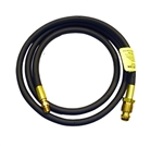 Mr. Heater Propane Hose Assembly, POL x 1/4" Inverted Male Flare, 12 Ft