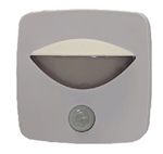 Frilight MS171NLWH LED Motion Sensor Courtesy Light - White Base - Warm White