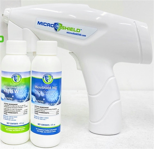 American Floor Mats MicroShield Antibacterial Foot Bath Mat - 2' x 3' Tray, 5X Inserts Starter Pack