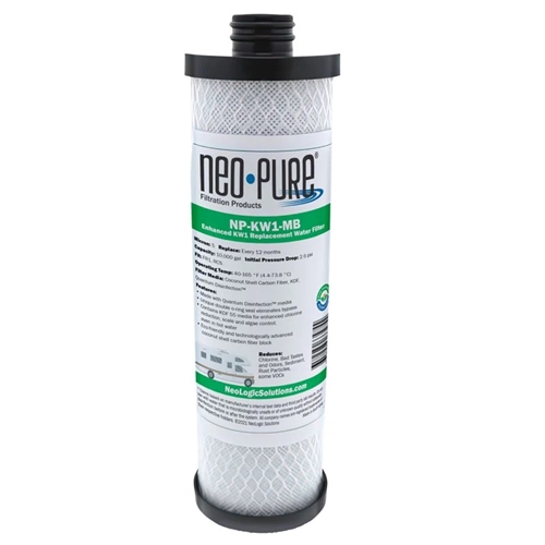 Neo-Pure NP-KW1-MB Replacement For WaterPur KW1 RV Water Filter