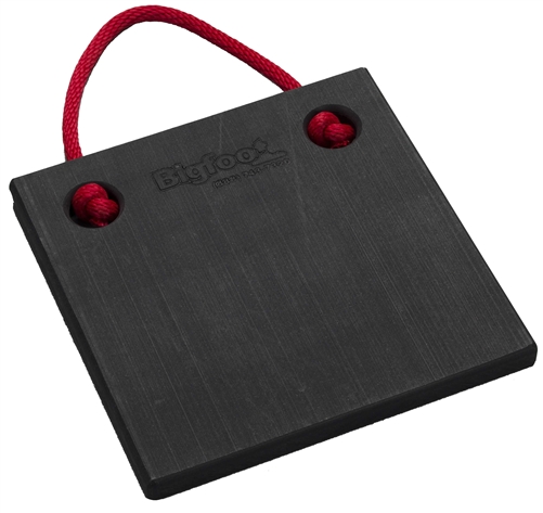 Bigfoot P121210-BK RV Outrigger Pad - 12" x 12" x 1" - Black