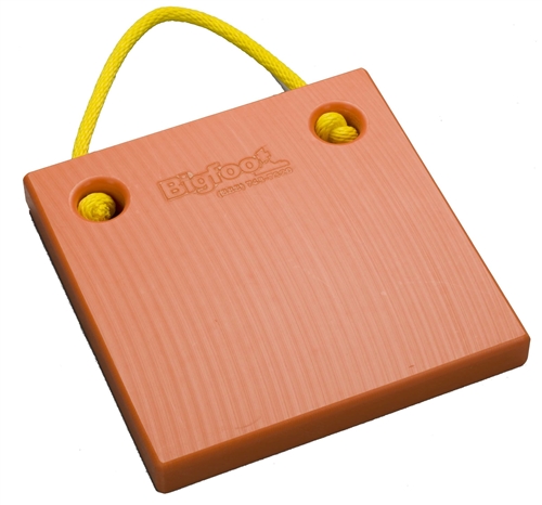 Bigfoot P121215-SO RV Outrigger Pad - 12" x 12" x 1.5" - Safety Orange