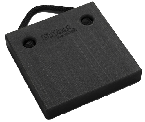 Bigfoot P121220-BK RV Outrigger Pad - 12" x 12" x 2" - Black