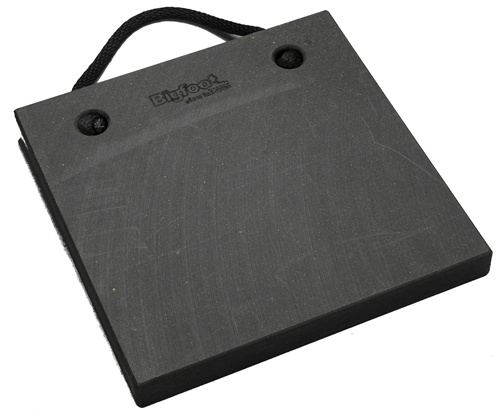 Bigfoot P181810-BK RV Outrigger Pad - 18" x 18" x 1" - Black