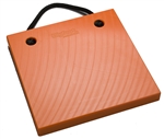 Bigfoot P181810-SO RV Outrigger Pad - 18" x 18" x 1" - Safety Orange