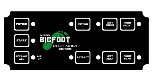 Bigfoot Chevy 3500/4500 Platinum Semi-Automatic Leveling System